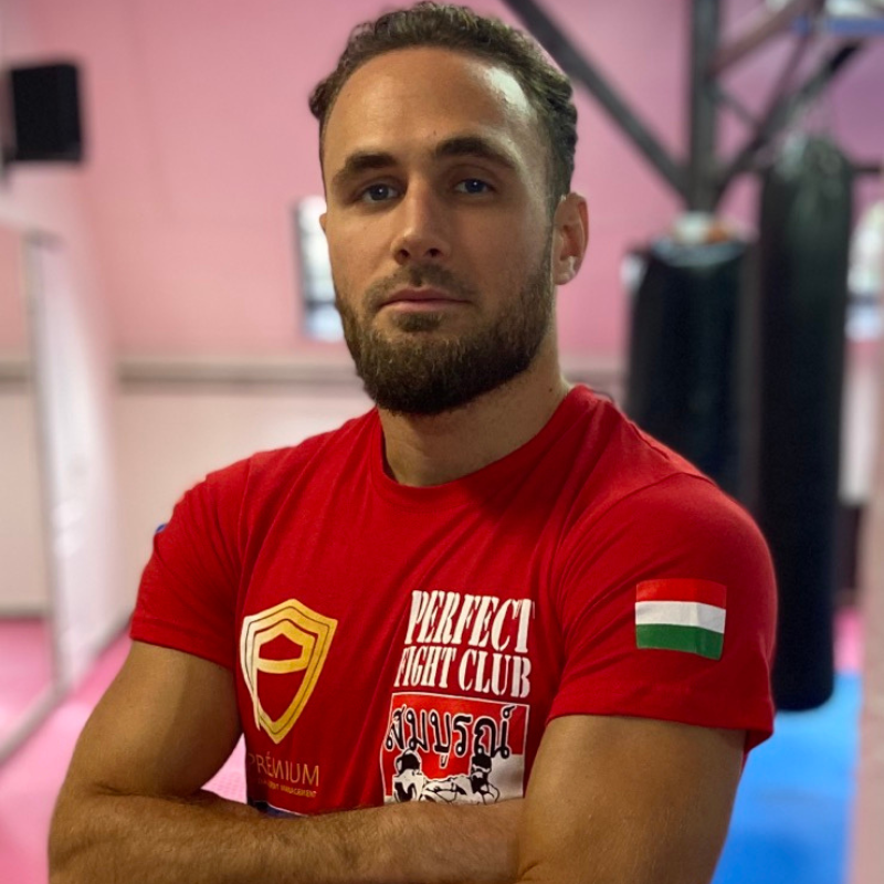 Bereczki Dominik felnőtt thai box edző - Perfect Fight Club
